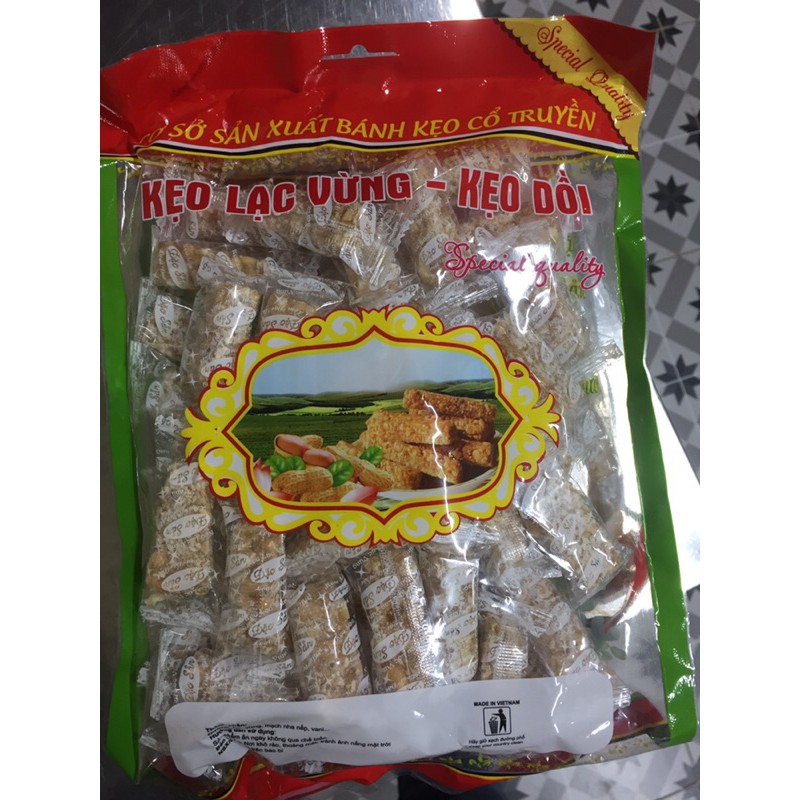 KẸO LẠC VỪNG HIỆU TRƯỜNG SƠN DẠNG TÚI 500g