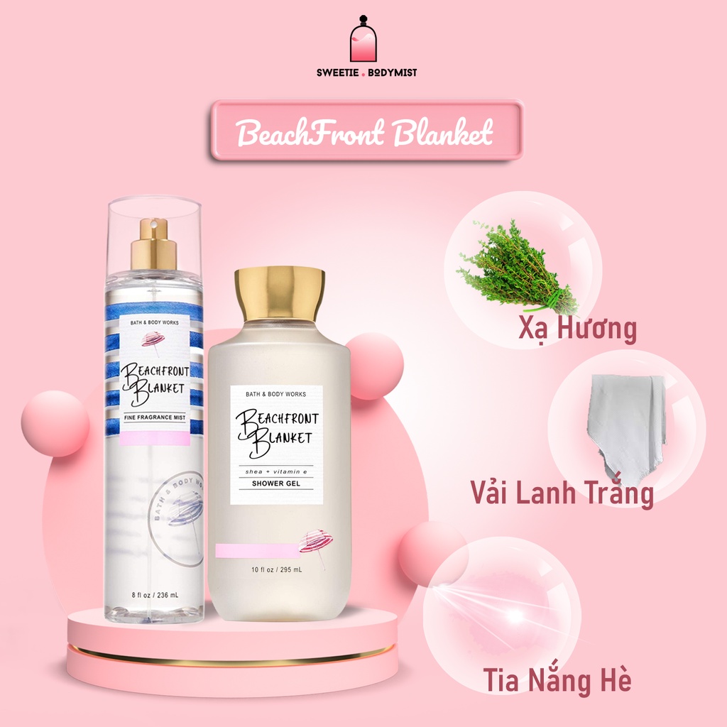 [Bodymist] Xịt Thơm Toàn Thân - Beach Front Blanket