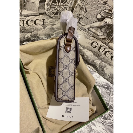 Túi Gucci Horsebit 1955 Mini Bog Size 11,5x17x4cm Fullbox Túi Vải Ảnh Thật Tự Chụp