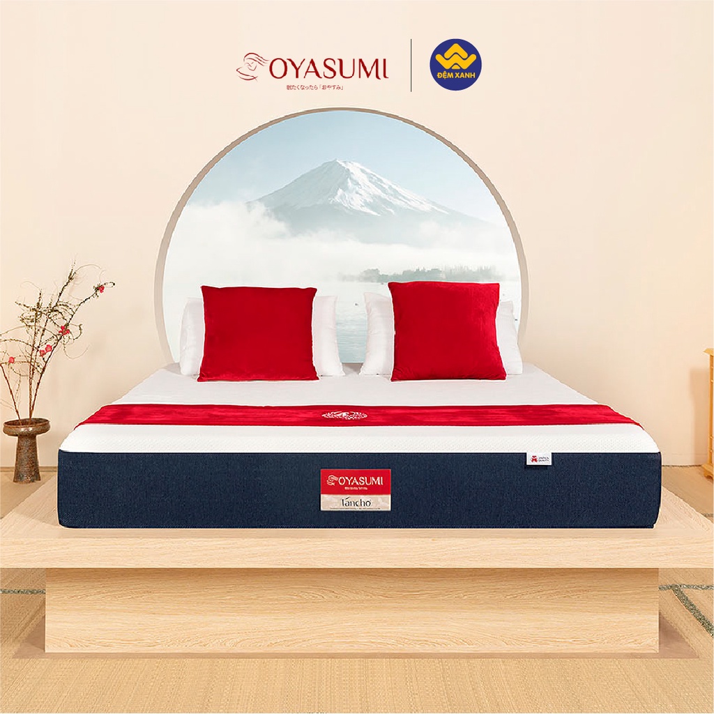 Đệm Foam Nhật Bản Oyasumi Tancho cao cấp