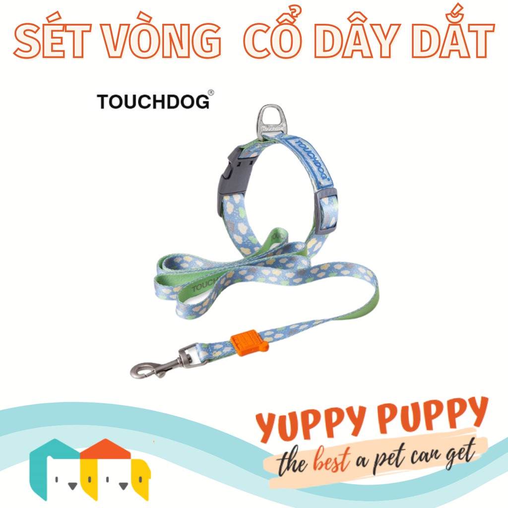 Touchdog Set vòng cổ cho chó / cún