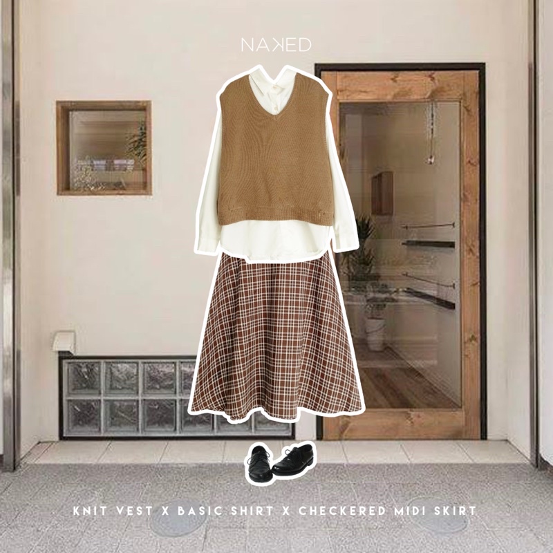 Naked by V - Áo len gile Knit Vest | BigBuy360 - bigbuy360.vn