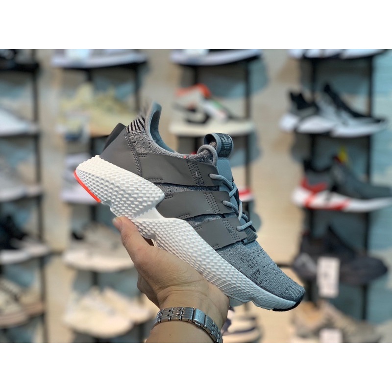 Giày thể thao/ Sneaker Prophere xám cam (Full box + tặng kèm tất sneaker)