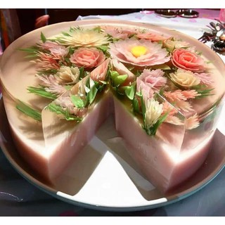 Hộp 12 gói bột thạch rau câu con cá dẻo