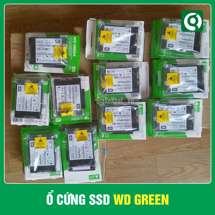 Ổ Cứng SSD WD Green 240GB 3D NAND - Chính Hãng | WebRaoVat - webraovat.net.vn