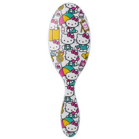 Lược gỡ rối WET BRUSH dòng truyền thống họa tiết -Hello Kitty - White