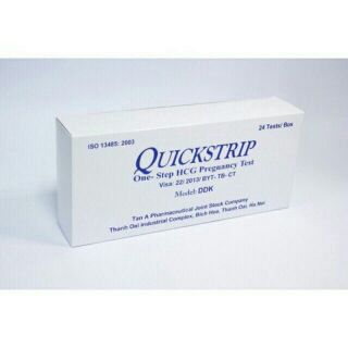 Combo 1 hộp 24 que thử thai Quicktrip