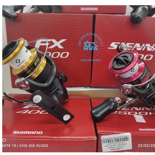 Máy Câu Máy Câu Đứng Shimano FX - Shimano Sienna Chính Hãng Cha Già Vlogs