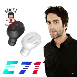 Tai nghe bluetooth sendem e71 - nhỏ gọn hơn cả đồng xu