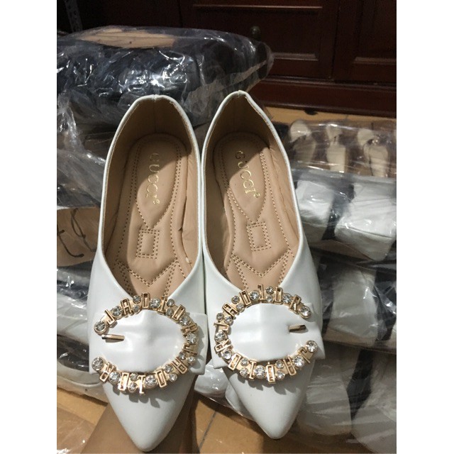 [Sale 50%] Giày bệt chữ C đính đá cao cấp siêu đẹp hot nhất 2019 | BigBuy360 - bigbuy360.vn