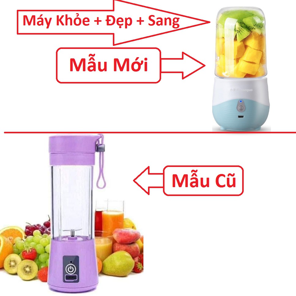 [CÓ SẴN- CHÍNH HÃNG LOẠI 1] Máy Xay Sinh Tố Đa Năng Cầm Tay Siêu Bền - Xay cực nhanh 9s, cao cấp, an toàn