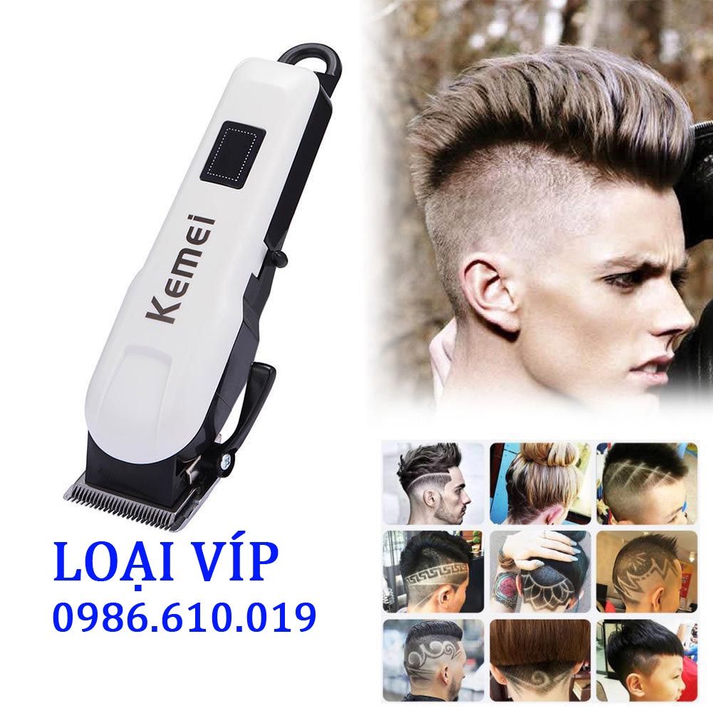 Tông Đơ Cắt Tóc Không Dây chuyên nghiệp KEMEI KM- 809A - Tông Đơ Salon, gia đình - [Bảo hành lỗi 1 đổi 1]