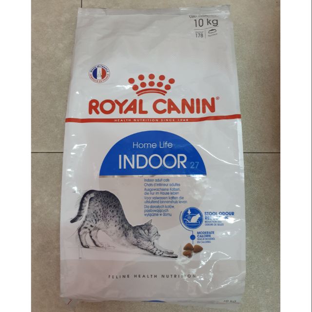 ROYAL CANIN INDOOR - Thức ăn mèo trưởng thành bao 10kg