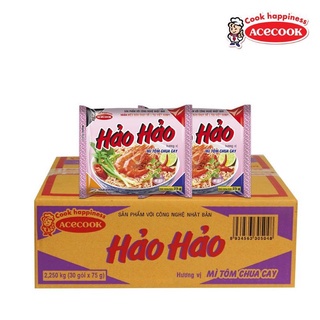 Mì tôm Hảo Hảo ăn liền tôm chua cay thơm ngon
