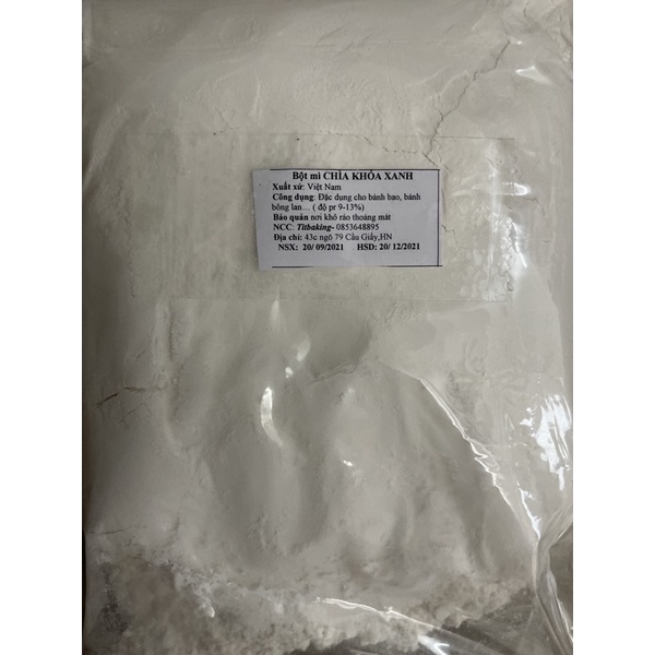 Bột mỳ chìa khoá xanh blue 1kg