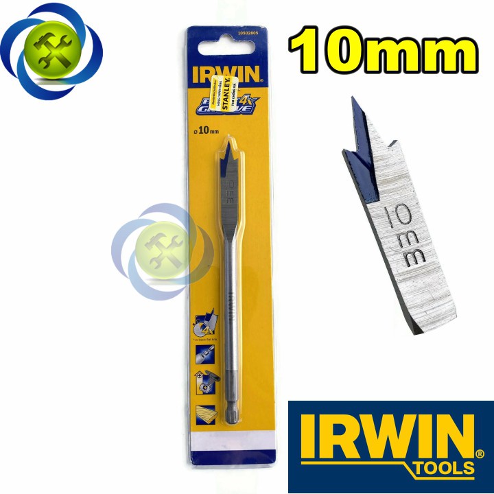 (ĐỦ SIZE) Mũi khoan gỗ đuôi cá IRWIN 105028