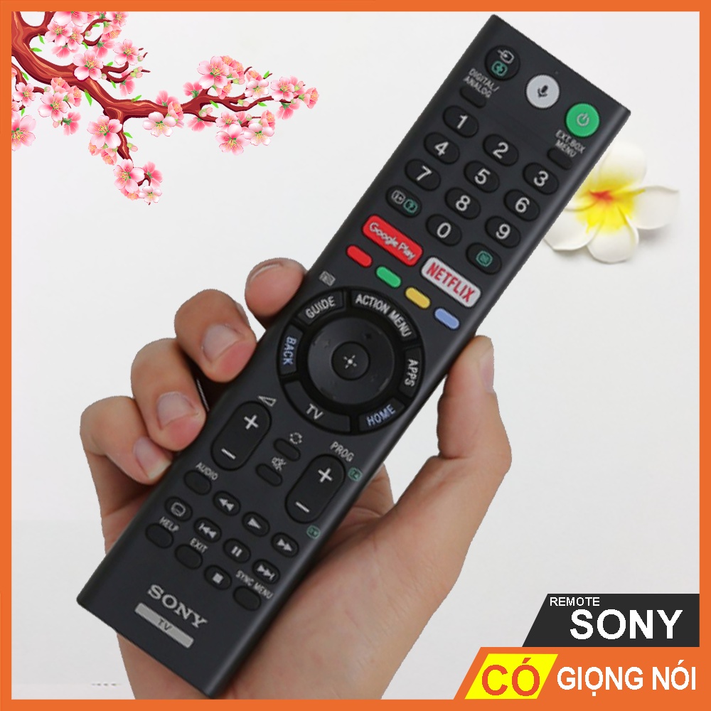 Điều Khiển Tivi SONY Giọng Nói, Remote TV Sony Giọng Nói, Điều Khiển Giọng Nói Sony, Remote Giọng Nói Sony