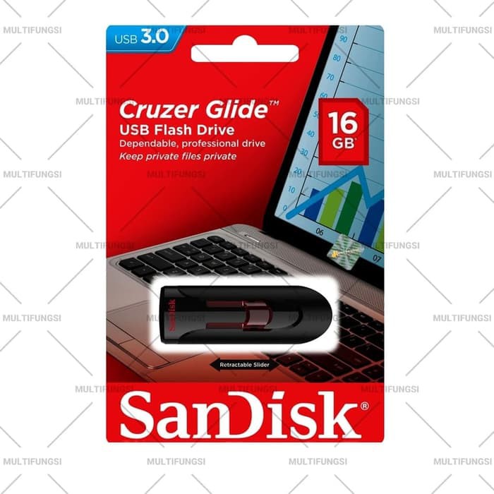 Linh Kiện Điện Tử Sandisk 16gb Cruzer Glide Cz600 Usb 3.0 / 16 Gb