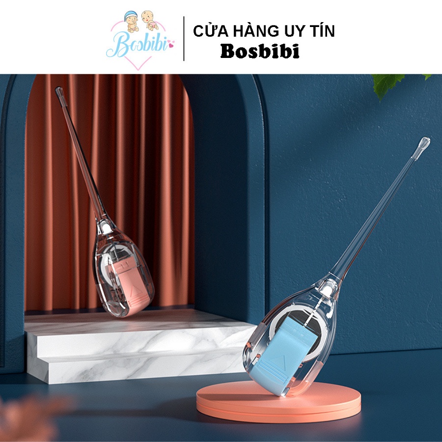 Dụng cụ lấy ráy tai có đèn dạ quang trong suốt cho bé sơ sinh