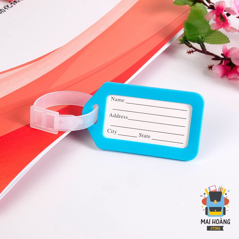 Thẻ tên hành lý (Name tag vali) - Phù hợp đi du lịch, công tác, đi học, đi làm - Bảo đảm an toàn, nhanh gọn