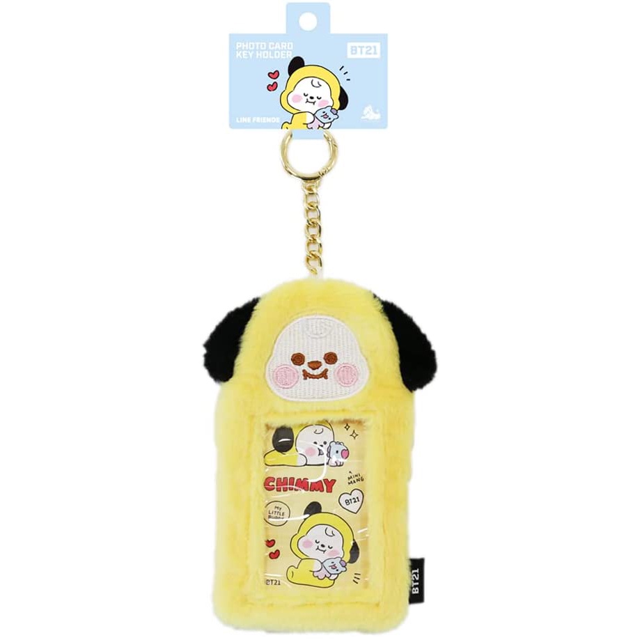 ★Kho Sẵn Sàng★ Bao Da Pu BT21 Đựng Thẻ Ảnh / Chìa Khóa / Thẻ Ảnh / toploader / CHIMMY / TATA / COOKY /BTS