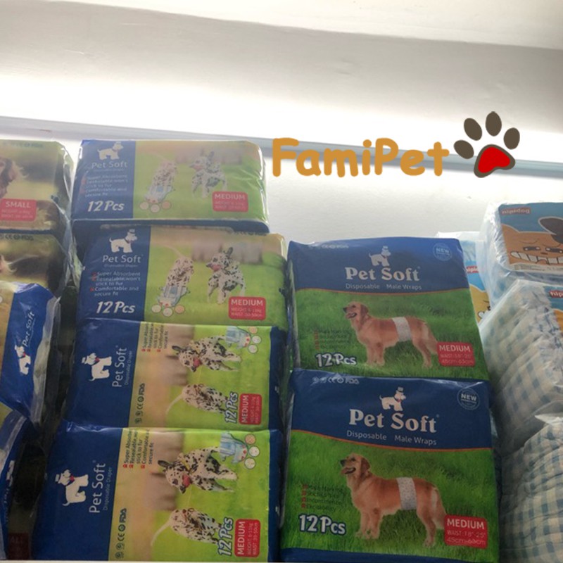 Bỉm Cho Chó Pet Soft Siêu Thấm Hút