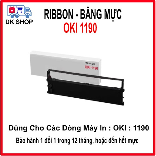 Băng Mực (Ribbon-Ruy Băng) Oki 1190 Dùng Cho Máy In Kim Oki 1190