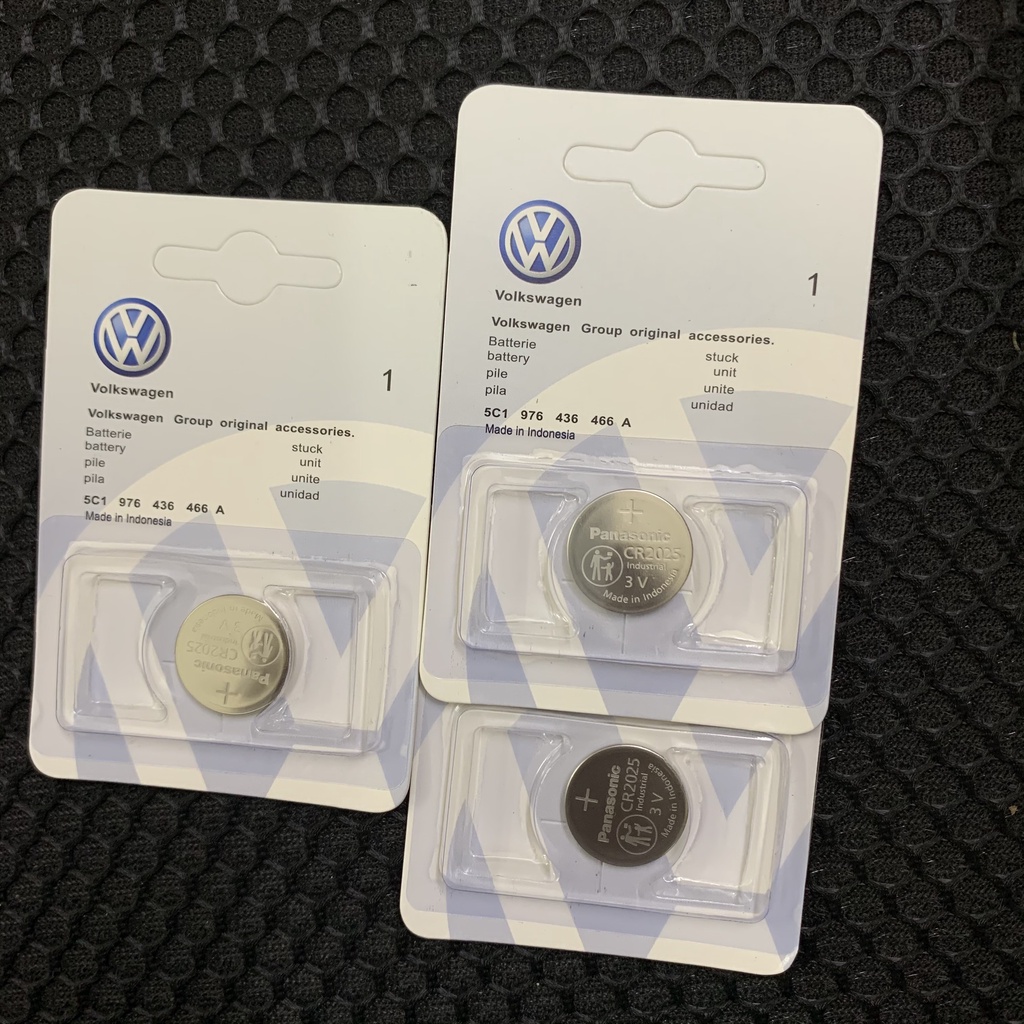 Pin Cúc Áo CR2025, CR2032 Dùng Cho Pin Chìa Khóa Xe Volkswagen