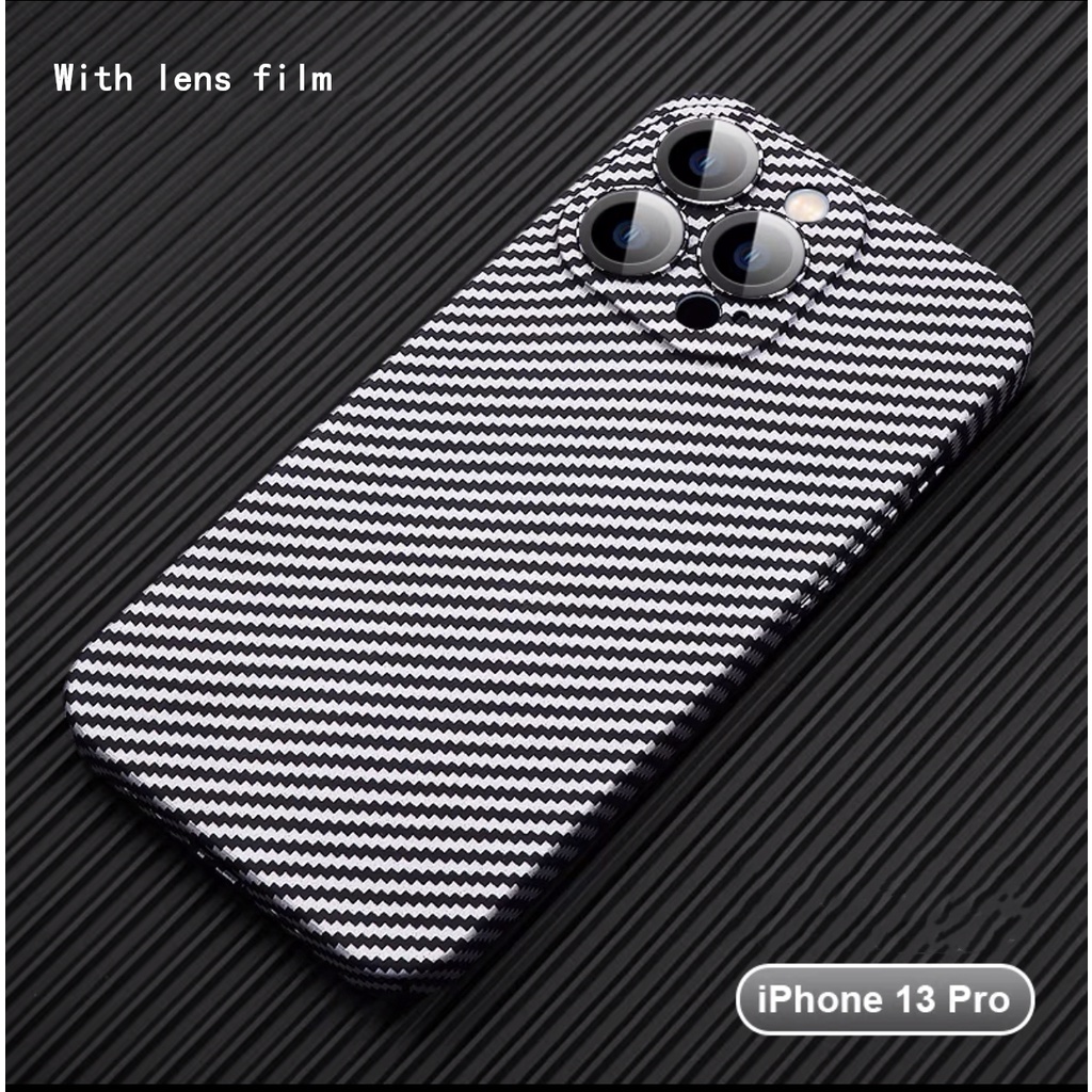 Ốp Lưng Sợi carbon Cho compatible for iPhone 13 pro max iPhone 12 pro max case