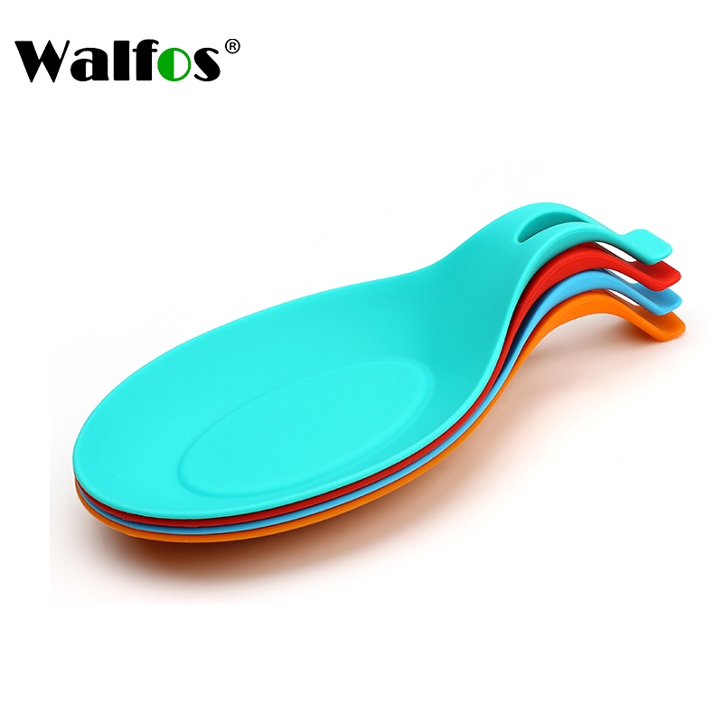 Giá WALFOS Bằng Silicone Để Muỗng Chịu Nhiệt 6 Màu