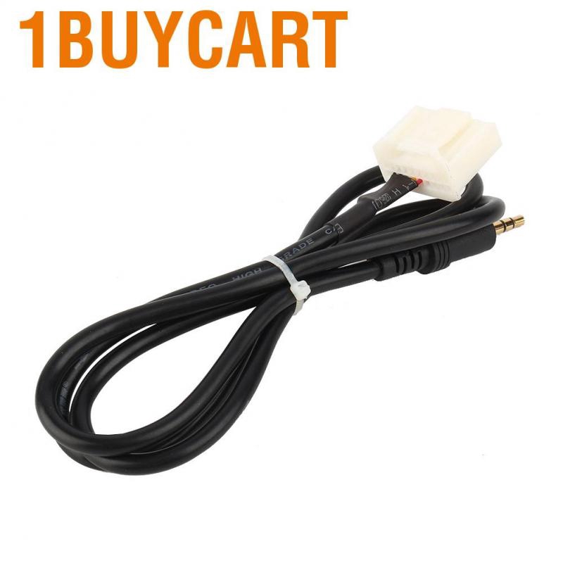 1 Dây Cáp Âm Thanh 3.5mm Aux Mp3 Cho Xe Hơi Toyota 2018