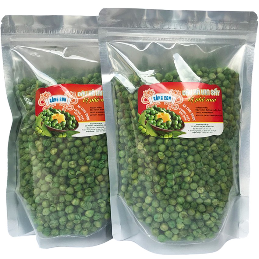 1 Kg Đậu Hà Lan Phô Mai Thương Hiệu Rồng Con