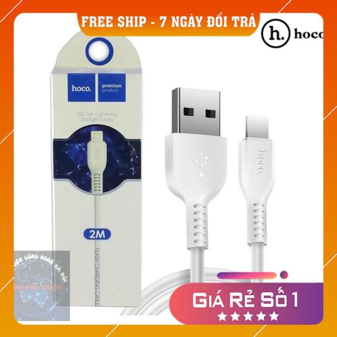 Freeship toàn vũ trụ Cáp Sạc IPHONE | Cáp Hoco X20 Lightning | Cáp Sạc Cực Nhanh | 27001