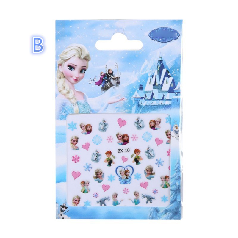 [Hàng mới về] Hình dán móng tay hoạt hình heo peggy xinh xắn