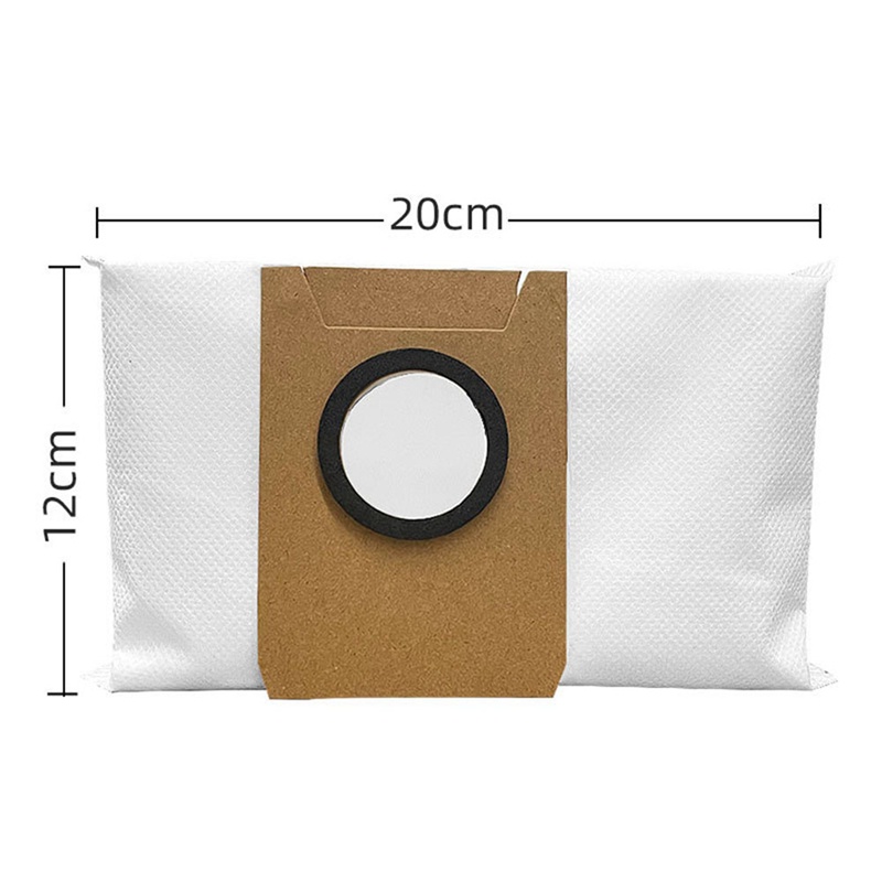 Dust Bags for ECOVACS DEEBOT X1 OMNI Robot Vacuum Cleaner High Capacity Leakproof Dust Bag Replacement Parts Accessories
