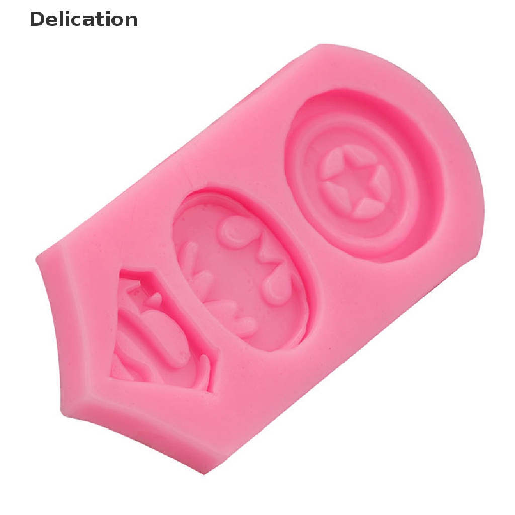 Khuôn silicon làm bánh kẹo sô cô la phong cách hoạt hình mini