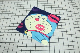 Khăn Vuông Sợi Tre Doremon Doraemon