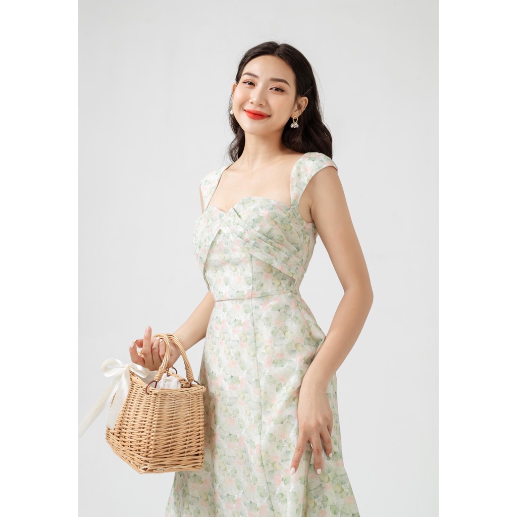 TIELA Đầm váy hoa xếp kiểu - Josie Dress