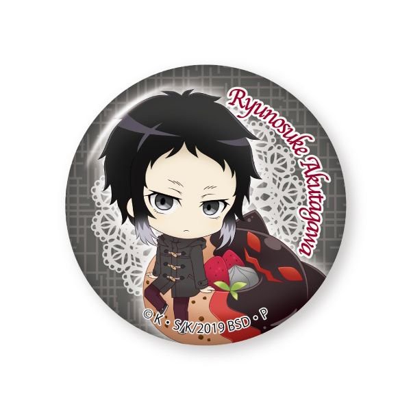 Huy hiệu cài áo IN HÌNH Bungou Stray dogs Văn hào lưu lạc anime chibi dễ thương tiện lợi mẫu 10