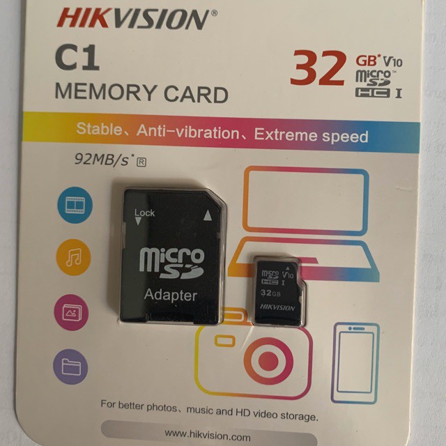 Thẻ nhớ Micro SD KB VISION 32G - Tốc độ cao Ultra chuẩn class 10