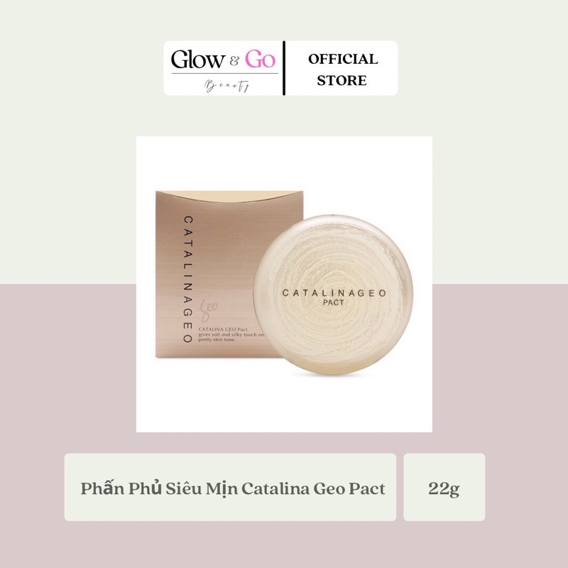 Phấn Phủ Che Khuyết Điểm, Cực Mịn Catalinageo Geo Pact 22g