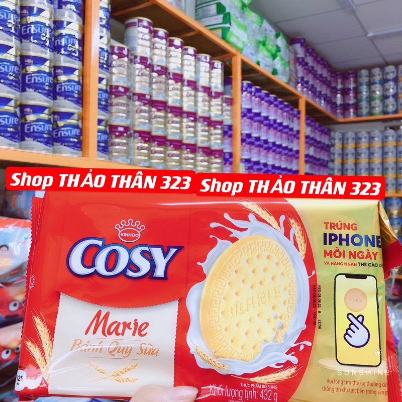 Bánh Cosy Marie Kinh Đô Thơm Sữa Giòn Tan