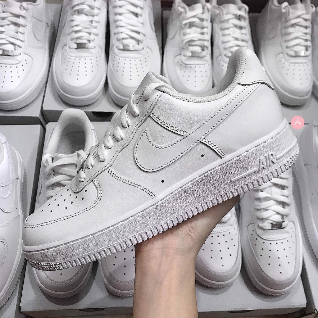 [SALE SỐC + FREESHIP] Giày thể thao nam nữ Nike Air Force 1 Low all white - AF1