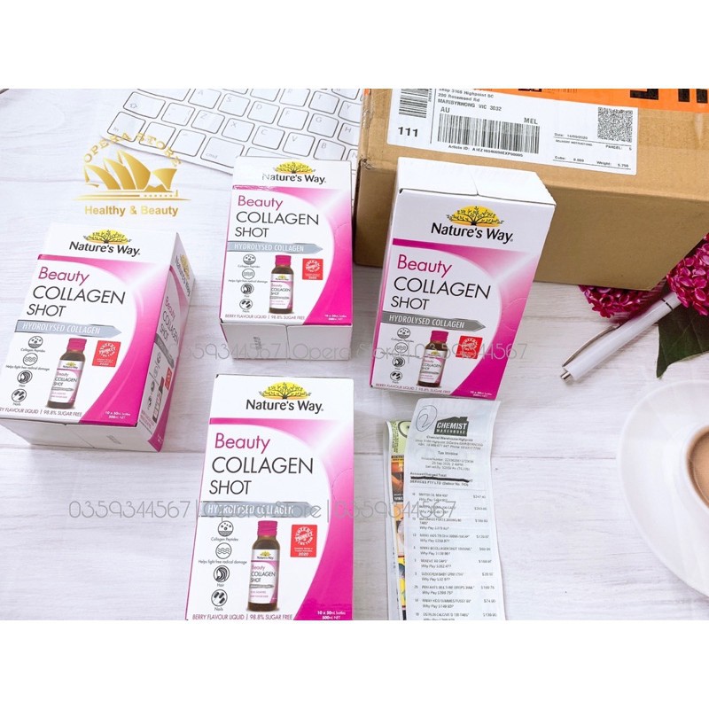 [CHẤT] Nature's Way Beauty Collagen Shots 10 x 50ml