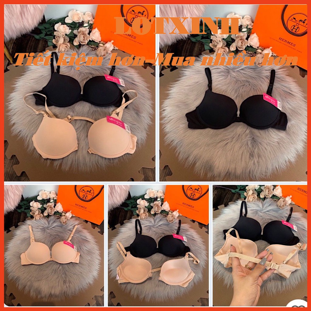 Áo ngực nữ cài trước có gọng đệm mỏng nâng vòng 1 gợi cảm quyến rũ AOLOT10