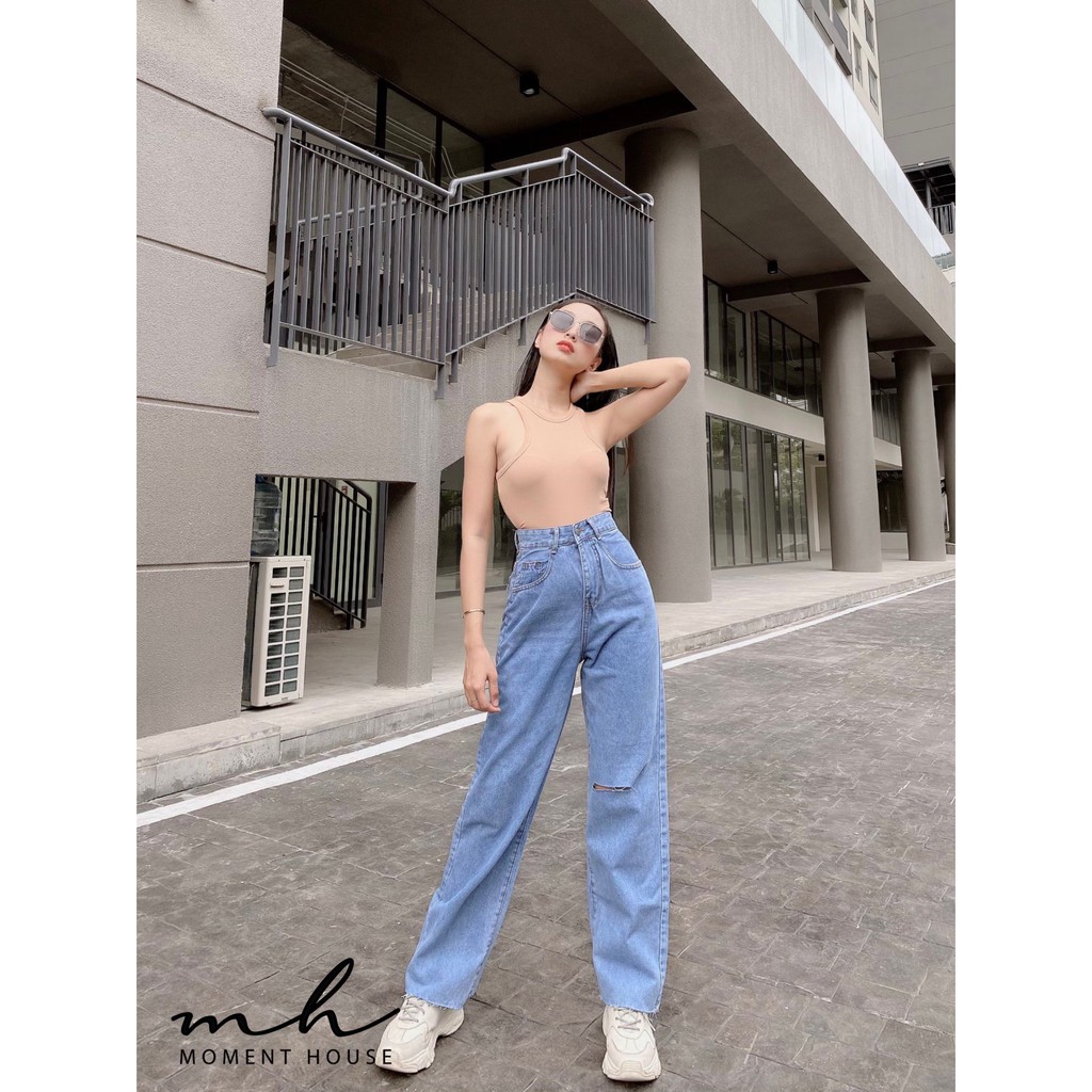Tên sản phẩm: QUẦN JEAN ỐNG SUÔNG ĐỨNG - MÃ 06