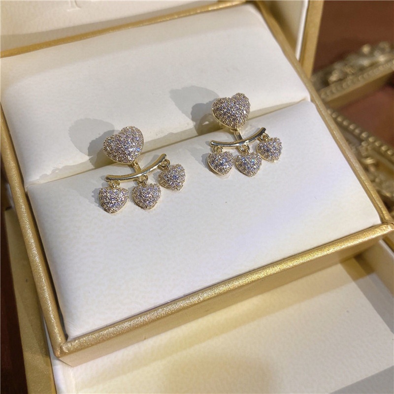 Kích thước RINHOO bằng bạc 925 hình nơ đen đính đá thời trang cho nữ