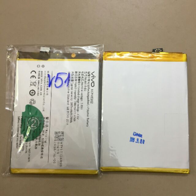 Pin điện thoại Vivo V51 xịn - Model: B-B3- Hàng Zin