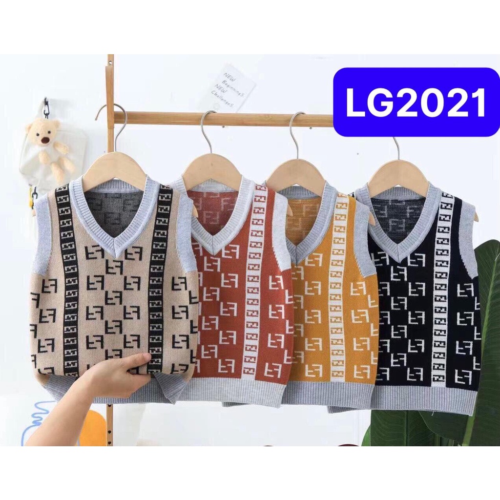 Áo Len gile bé trai LITIBABY, size 1 - 4 tuổi [LG2023]