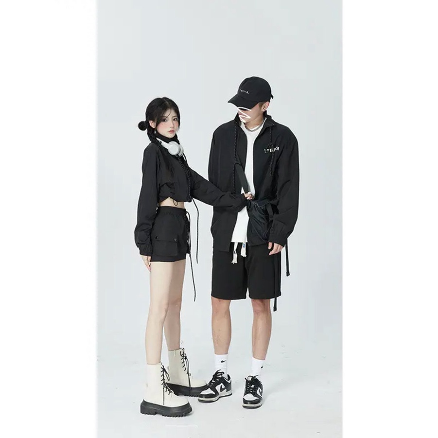 Dì Barbie Pan Set Áo Khoác Và Chân Váy Ngắn Phong Cách Đa Năng Hợp Thời Trang Cho Nữ